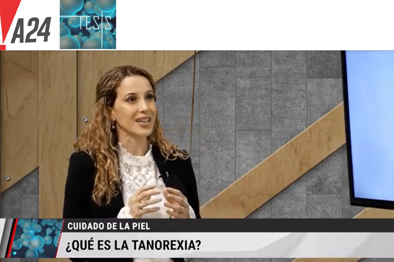 Nota de prensa en A24 sobre el Centro Médico de la Piel
